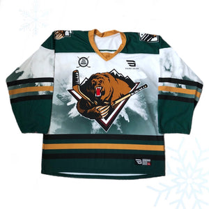 ECHL Utah Grizzlies Fox Game Gear Hockey Jersey (XL)