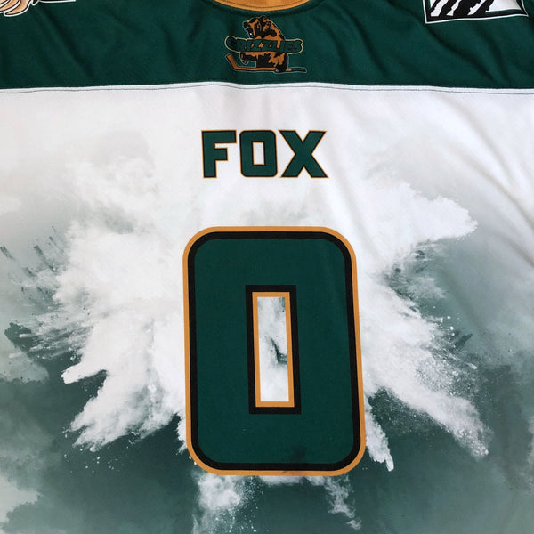 ECHL Utah Grizzlies Fox Game Gear Hockey Jersey (XL)
