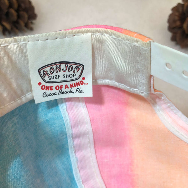 Vintage Ron Jon Surf Shop Cocoa Beach Florida Tie Dye Snapback Hat