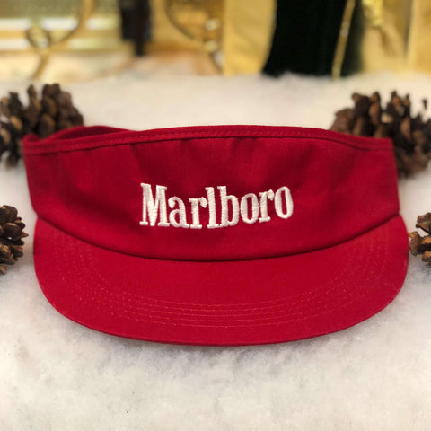 Vintage Marlboro Cigarettes Racing K-Brand Visor Hat