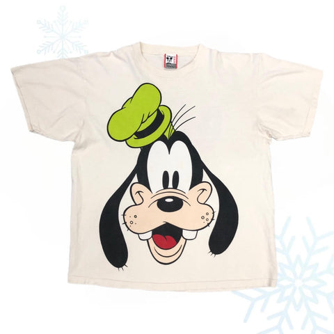 Vintage Disney Goofy Big Face T-Shirt (XL)