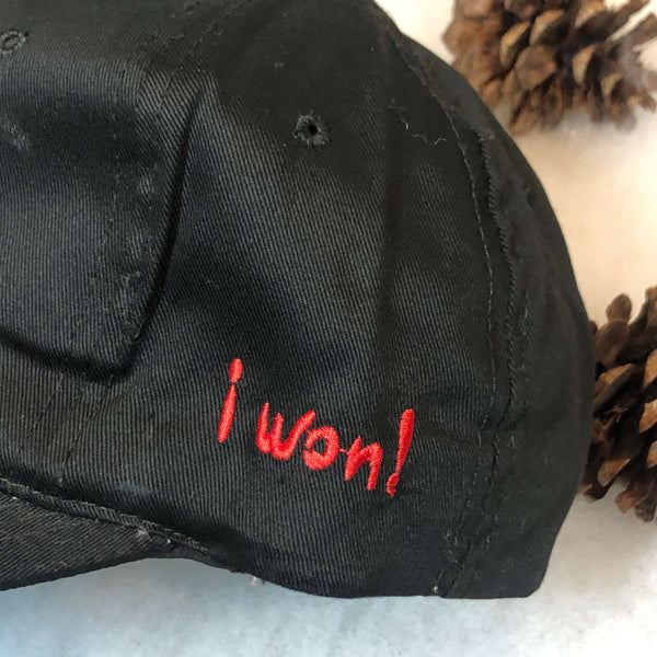 Vintage Deadstock NWOT MiLB Lansing Lugnuts "it's no fun with just one, i won!" Outdoor Cap YoungAn Twill Snapback Hat