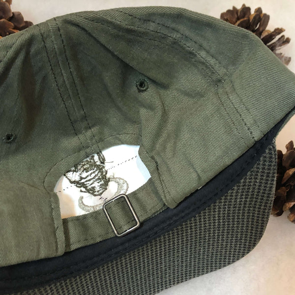 Vintage MiLB Lansing Lugnuts Outdoor Cap Plaid Brim Strapback Hat