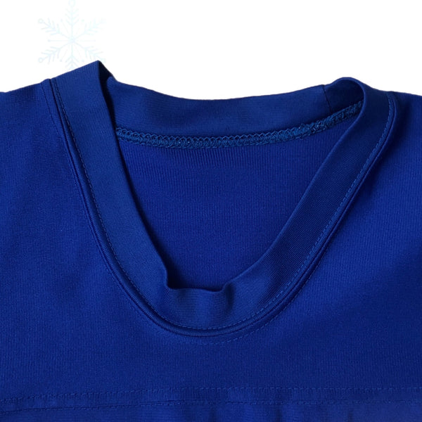 Vintage Sand Knit Long Sleeve Football Jersey (L)