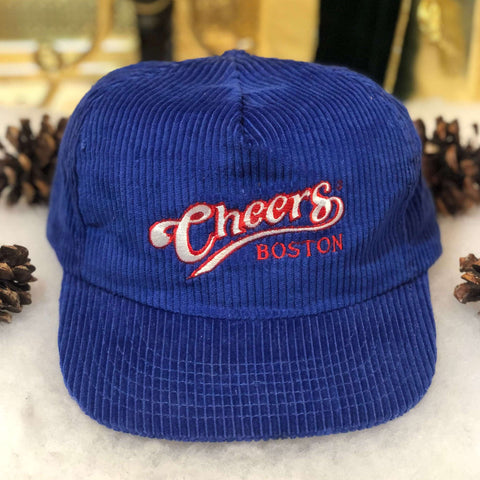 Vintage Cheers Boston TV Show Restaurant Corduroy Snapback Hat