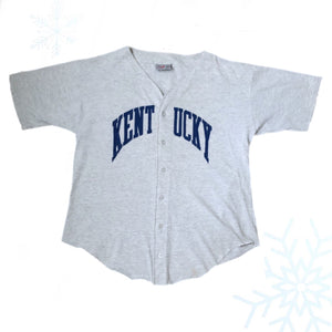 Vintage NCAA Kentucky Wildcats Baseball Jersey T-Shirt (L)