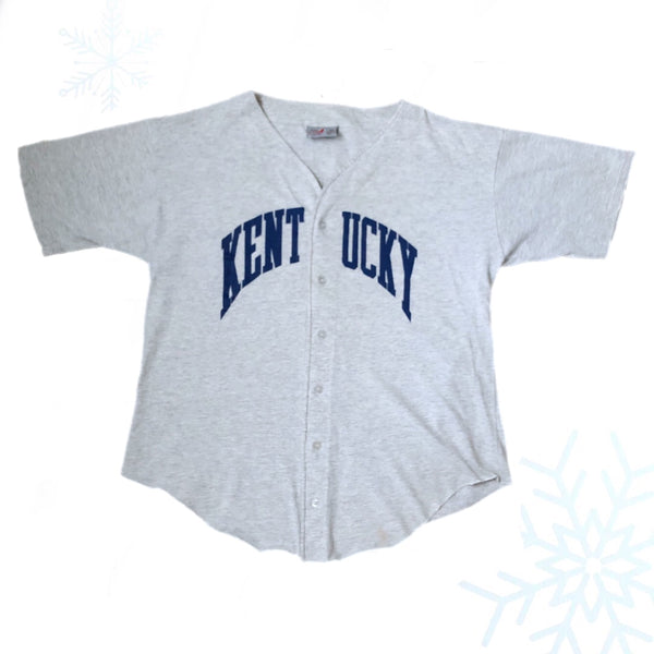 Vintage NCAA Kentucky Wildcats Baseball Jersey T-Shirt (L)