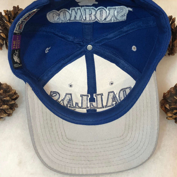 Vintage NFL Dallas Cowboys Starter Logo Arch Wool Snapback Hat