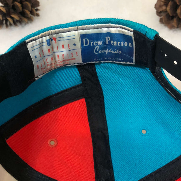 Vintage MLB Florida Marlins Drew Pearson Wool Snapback Hat
