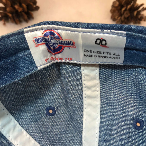 Vintage MiLB Lansing Lugnuts Outdoor Cap Denim Strapback Hat