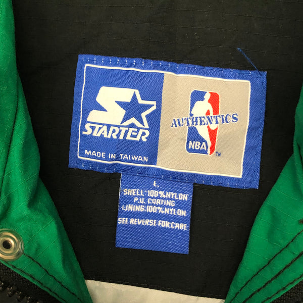 Vintage NBA Boston Celtics Starter Pullover Half Zip-Up Jacket (L)