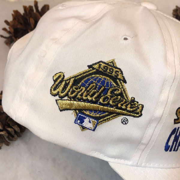 Vintage 1995 MLB World Series Champions Atlanta Braves Outdoor Cap Twill Snapback Hat
