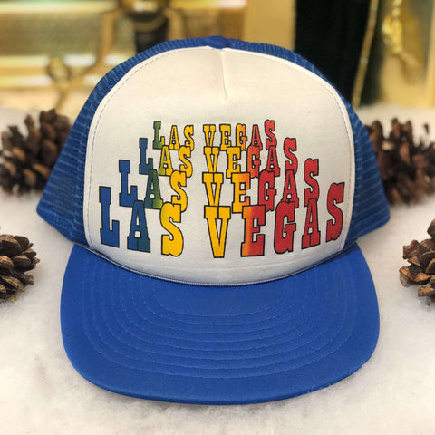 Vintage Las Vegas Nevada Travel Speedway Trucker Hat