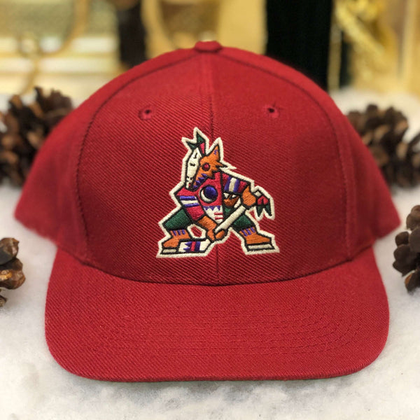 Vintage NHL Phoenix Coyotes Twins Enterprise Wool Snapback Hat