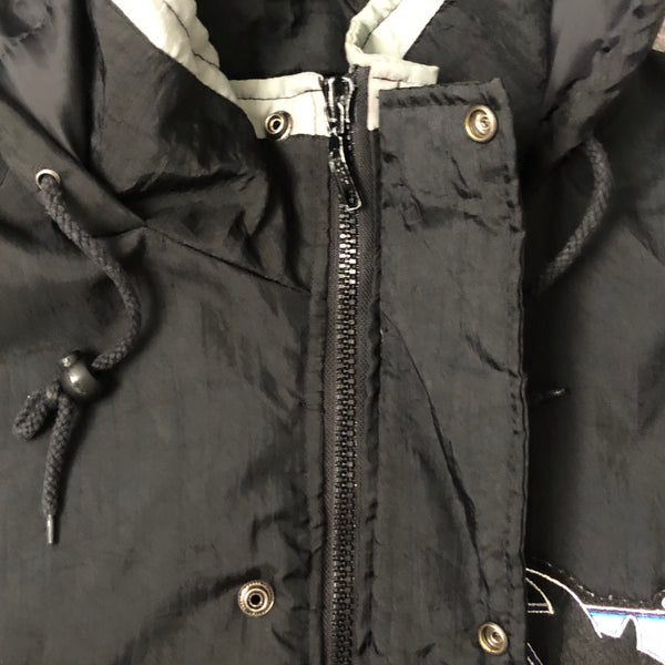 Vintage NHL San Jose Sharks Starter Style Puffer Jacket (M)