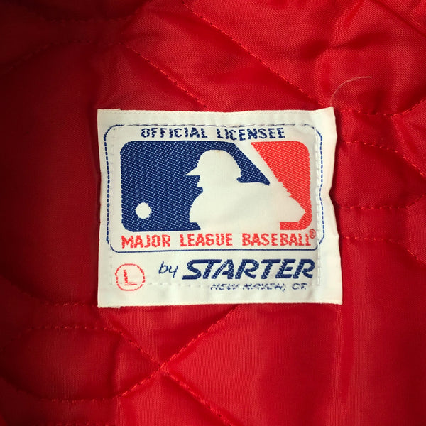 Vintage MLB Boston Red Sox Starter Satin Jacket (L)