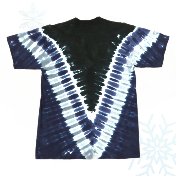 Deadstock NWOT NFL Baltimore Ravens Tie-Dye All Over Print T-Shirt (L)