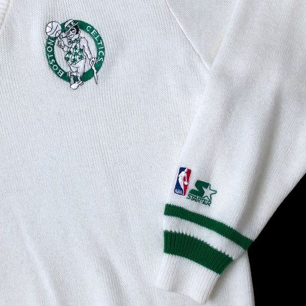 Vintage NBA Boston Celtics Starter Knit Vneck Sweater (L)