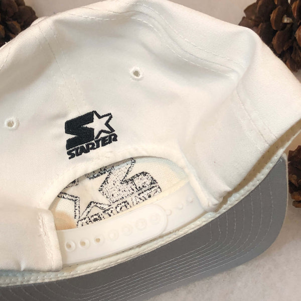 Vintage Deadstock NWT Starter Plain Logo Twill Snapback Hat