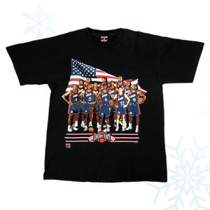 Vintage 1996 Dream Team USA Basketball T-Shirt (XL)