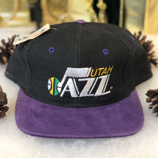 Vintage Deadstock NWT NBA Utah Jazz Universal Snapback Hat