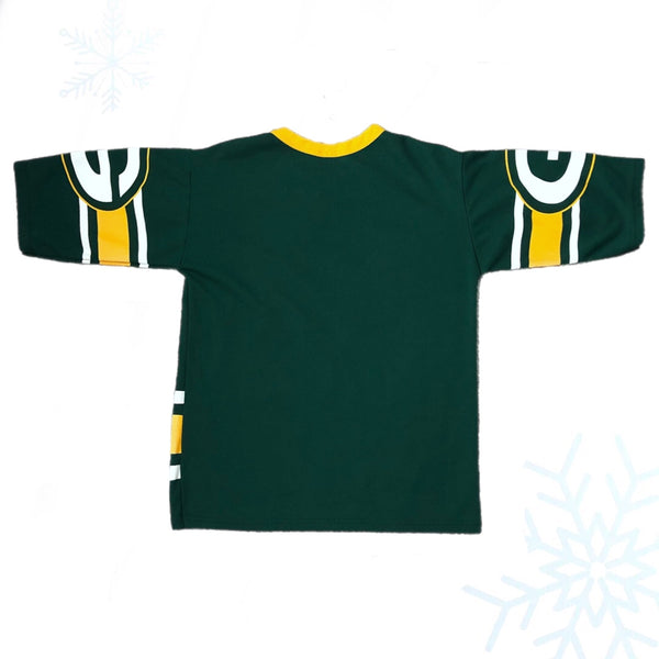 Vintage NFL Green Bay Packers Taz Looney Tunes *YOUTH* Long Sleeve Football Jersey