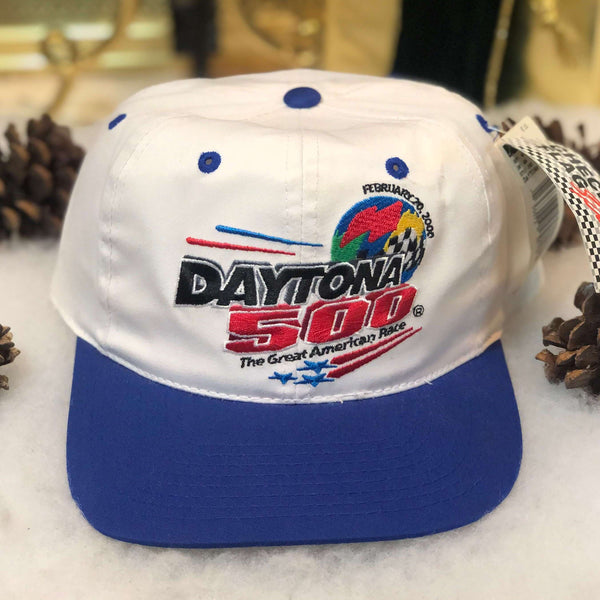 Vintage Deadstock NWT 2000 NASCAR Daytona 500 Twill Snapback Hat
