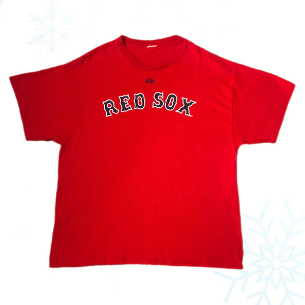 2008 MLB Boston Red Sox Mike Lowell Jersey T-Shirt (L/XL)