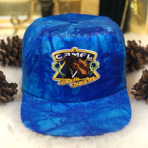 Vintage Camel Smooth Character Tie Dye Nylon Snapback Hat