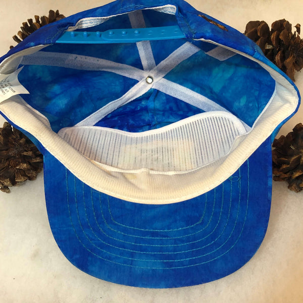 Vintage Camel Smooth Character Tie Dye Nylon Snapback Hat