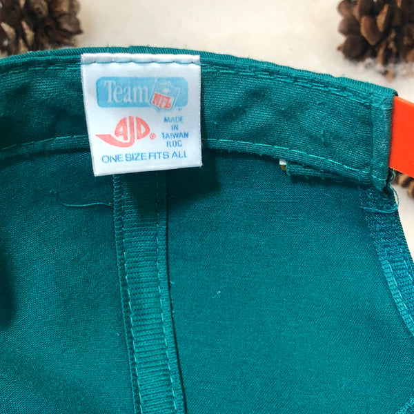 Vintage NFL Miami Dolphins Signatures Burst Twill Snapback Hat