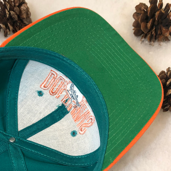 Vintage NFL Miami Dolphins Signatures Burst Twill Snapback Hat