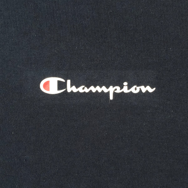 Vintage Champion Logo Navy T-Shirt (L)