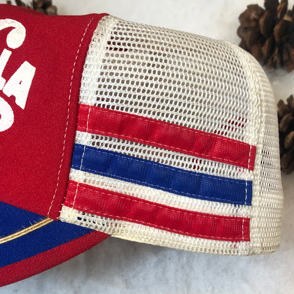 Vintage Pepsi-Cola Jamestown North Dakota 3-Stripe Trucker Hat