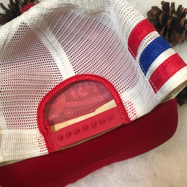 Vintage Pepsi-Cola Jamestown North Dakota 3-Stripe Trucker Hat