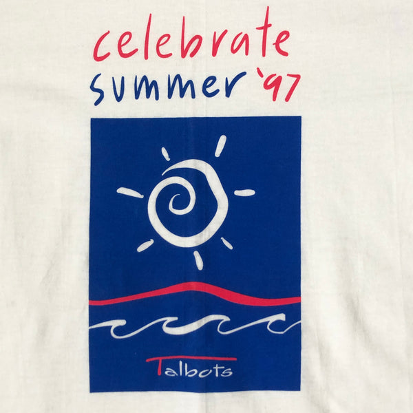 Vintage Deadstock NWOT Talbots Celebrate Summer 1997 T-Shirt (S)