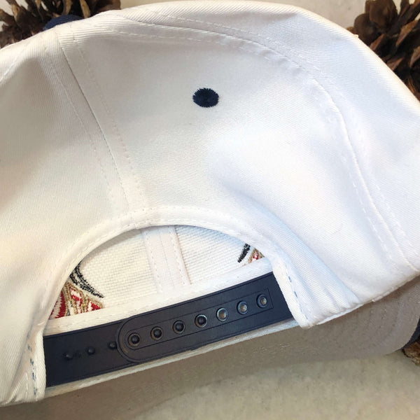 Vintage Deadstock NWT NFL Denver Broncos AFC Champions Logo 7 Twill Snapback Hat