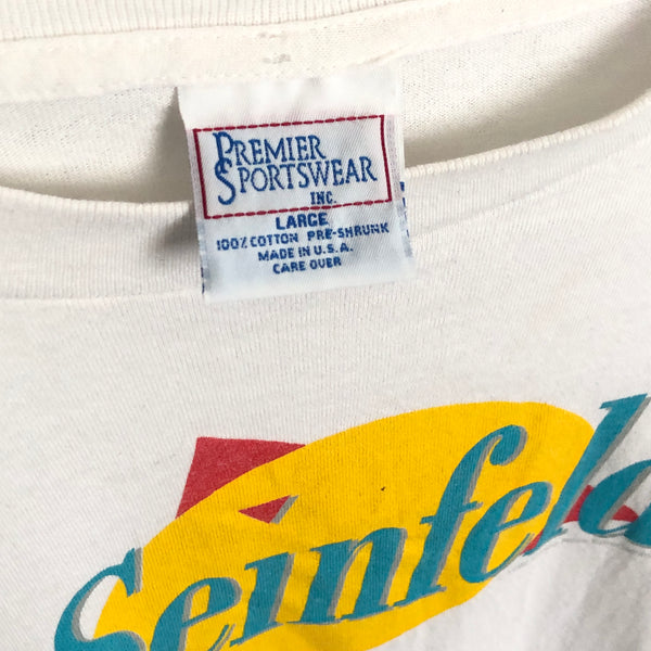 Vintage Seinfeld TV Show Logo T-Shirt (L)