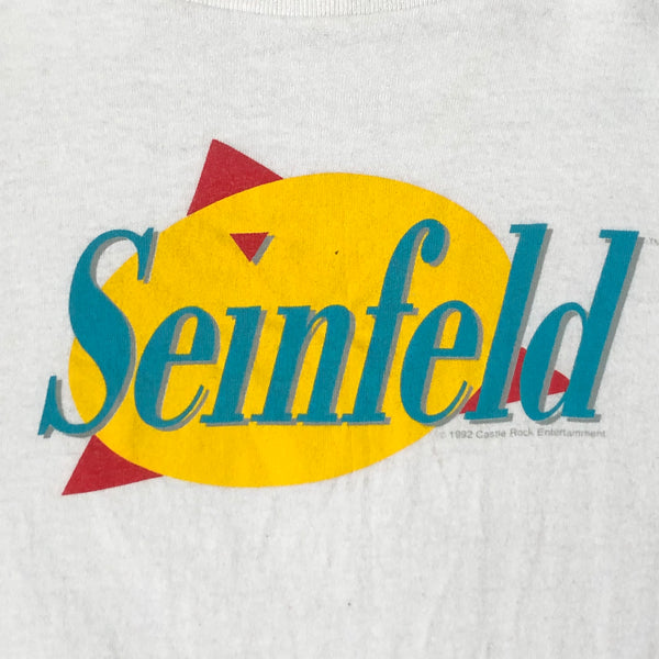 Vintage Seinfeld TV Show Logo T-Shirt (L)