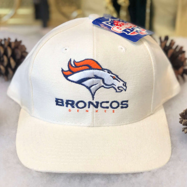 Vintage Deadstock NWOT NFL Denver Broncos Logo 7 Snapback Hat