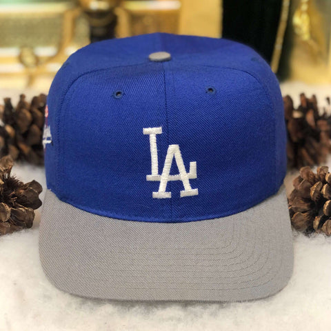 Vintage MLB Los Angeles Dodgers American Needle Blockhead Wool Snapback Hat