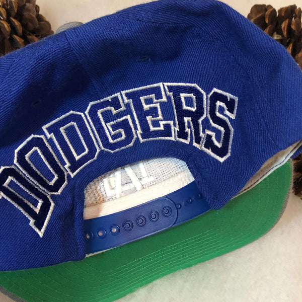 Vintage MLB Los Angeles Dodgers American Needle Blockhead Wool Snapback Hat