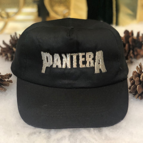 Vintage Pantera Band Twill Snapback Hat