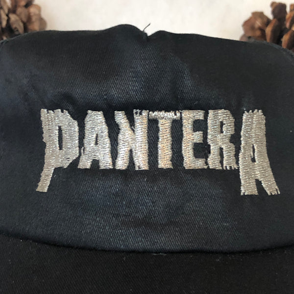 Vintage Pantera Band Twill Snapback Hat