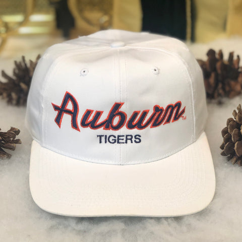 Vintage NCAA Auburn Tigers Sports Specialties Script Twill Snapback Hat