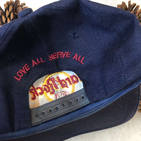 Vintage Hard Rock Cafe Puerto Vallarta Love All Serve All Wool Snapback Hat
