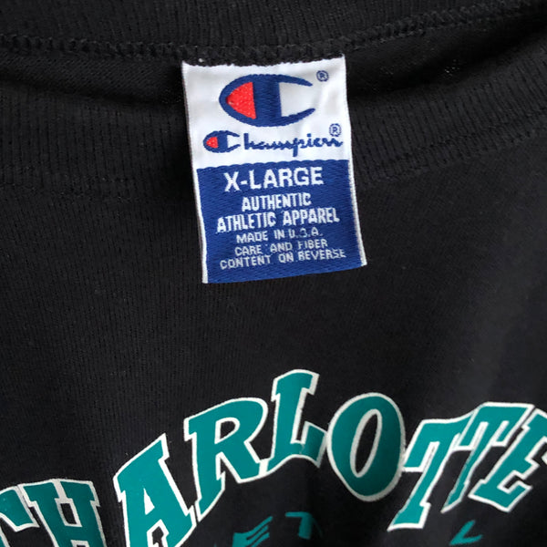 Vintage NBA Charlotte Hornets Champion T-Shirt (XL)