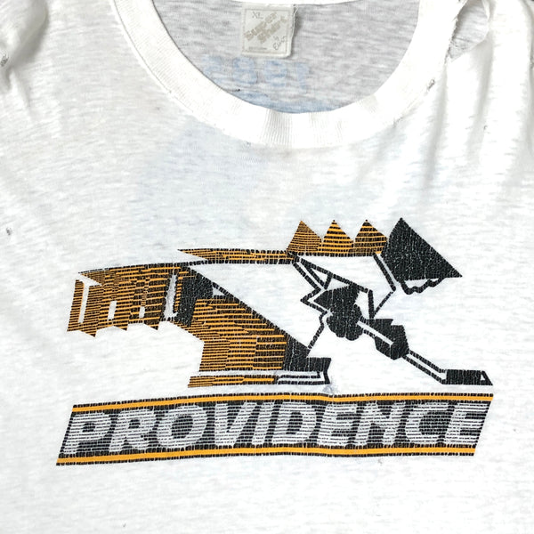 Vintage 1985 Providence College Friars Hockey East Champions Long Sleeve Shirt (XL)