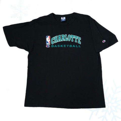 Vintage NBA Charlotte Hornets Champion T-Shirt (XL)