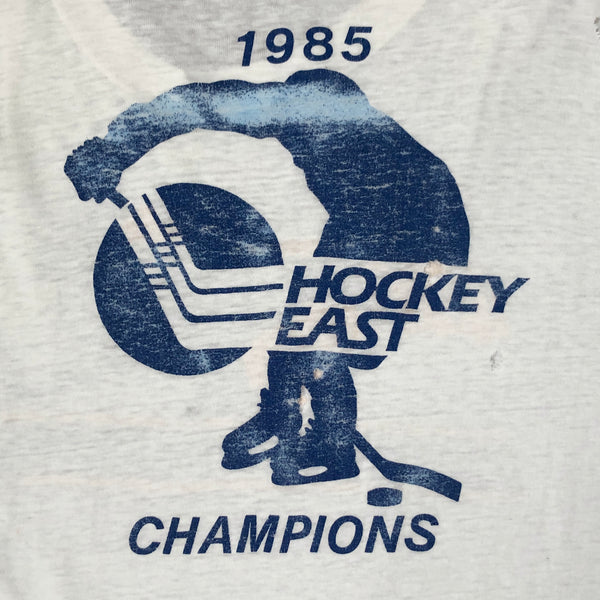 Vintage 1985 Providence College Friars Hockey East Champions Long Sleeve Shirt (XL)
